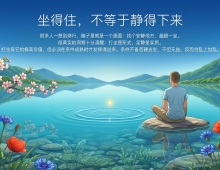 【禅院百科】打坐·静坐·定静功夫 视频+图文