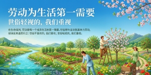【禅院百科】劳动为生活第一需要 视频+图文