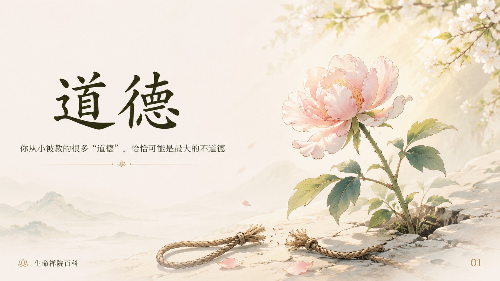 【禅院百科】道德 视频+图文
