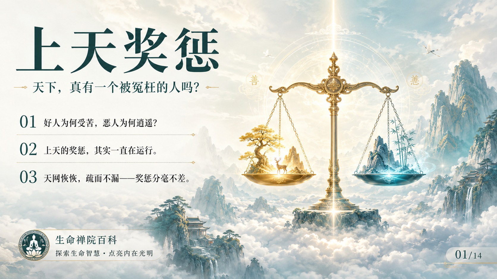 【禅院百科】上天奖惩 视频+图文